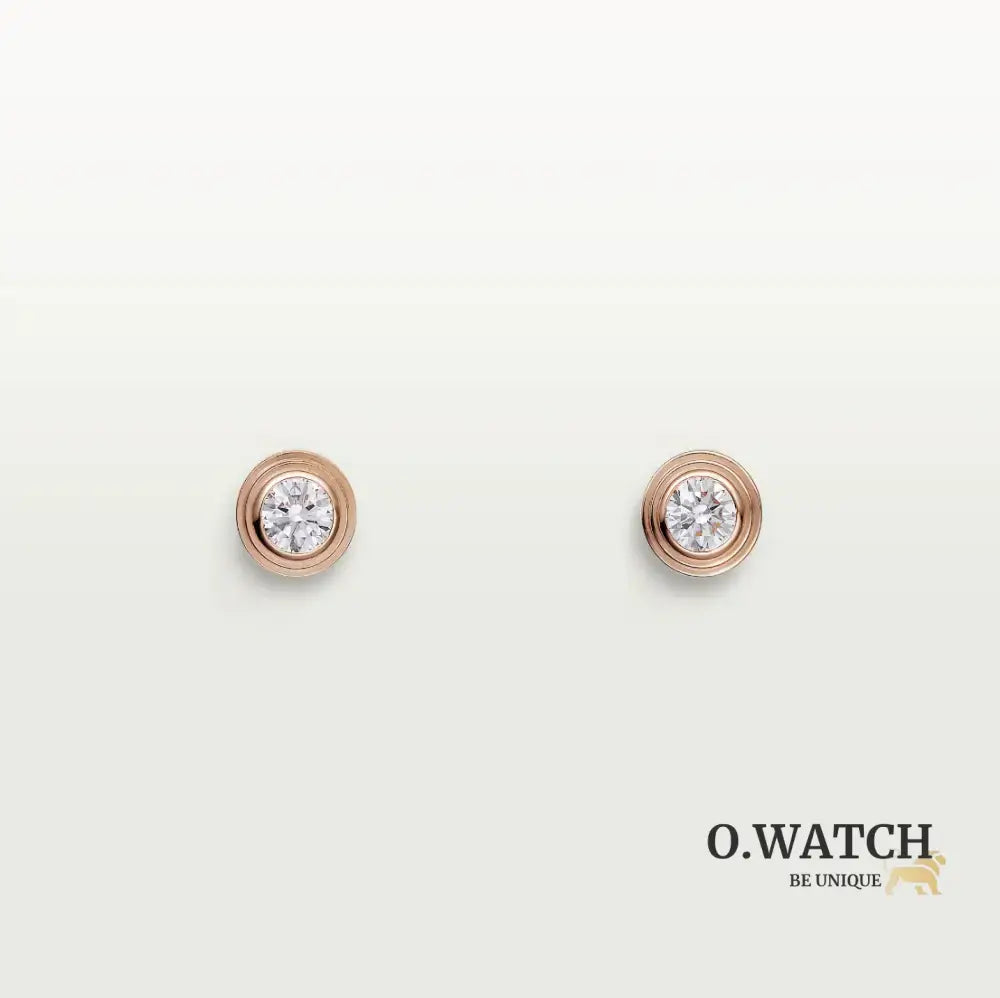 BOUCLE D’OREILLES -DAMOUR DIAMOND EARRINGS