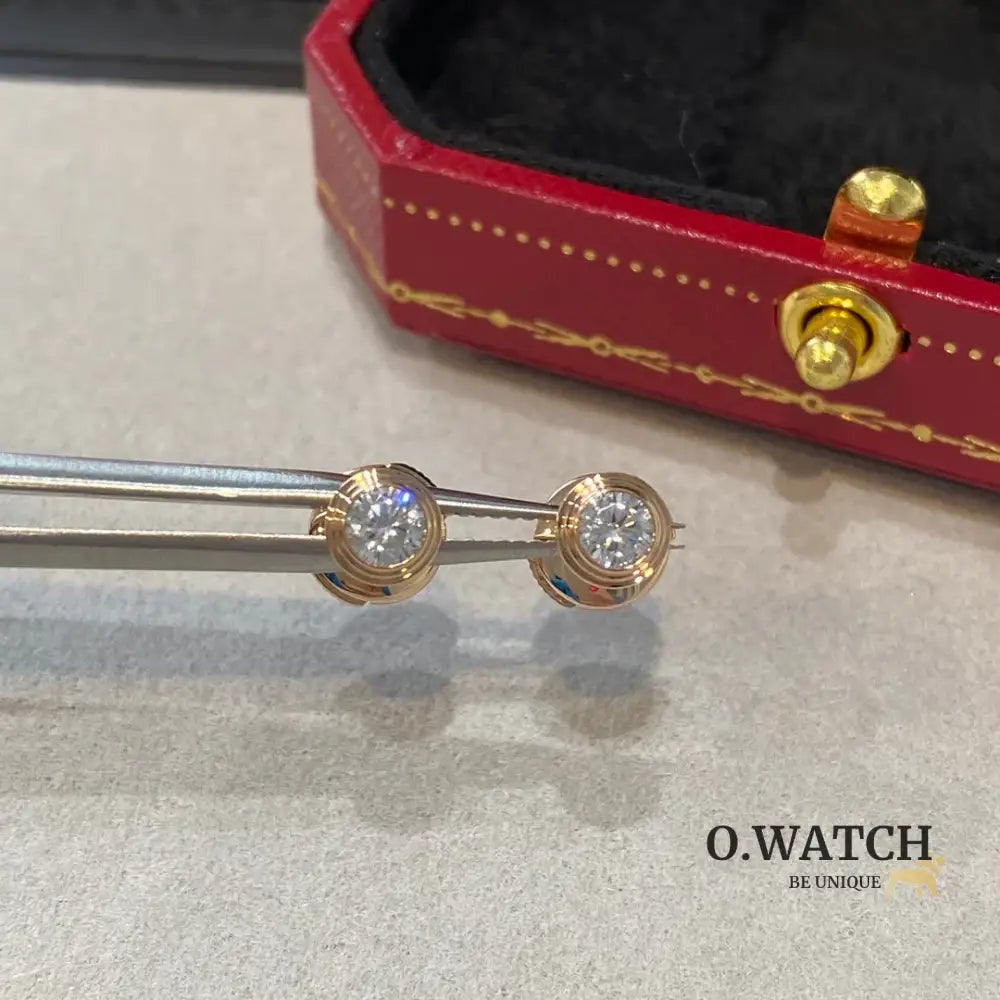 BOUCLE D’OREILLES -DAMOUR DIAMOND EARRINGS