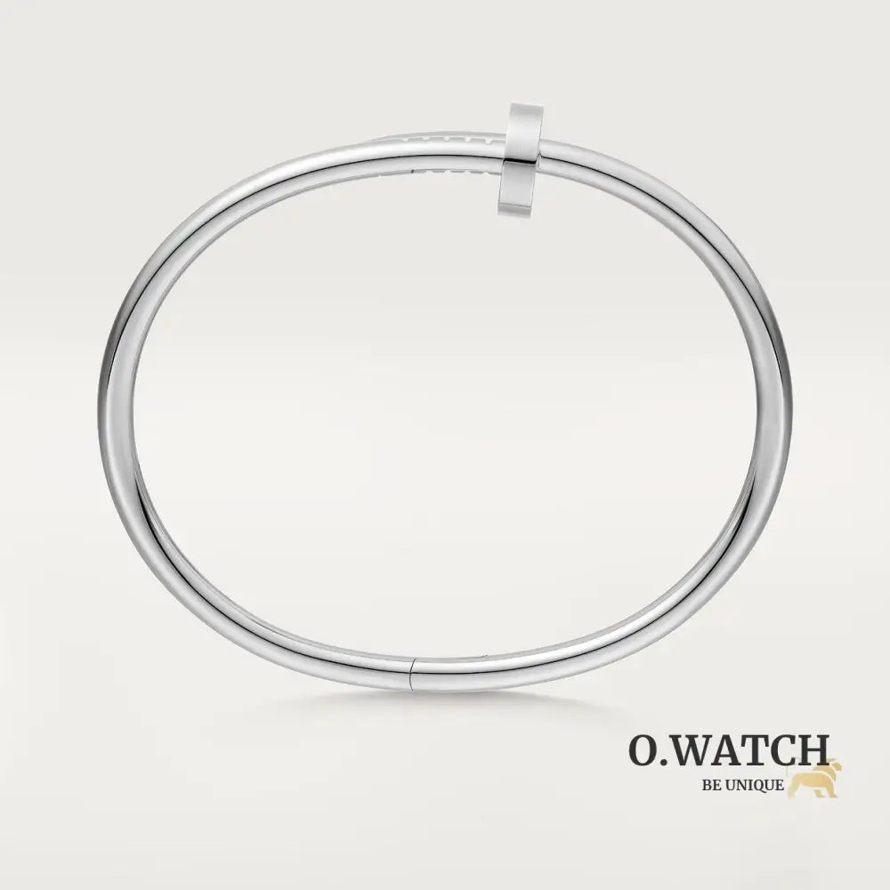 BRACELET CARTIER CLOU WHITE GOLD Bracelet Cartier