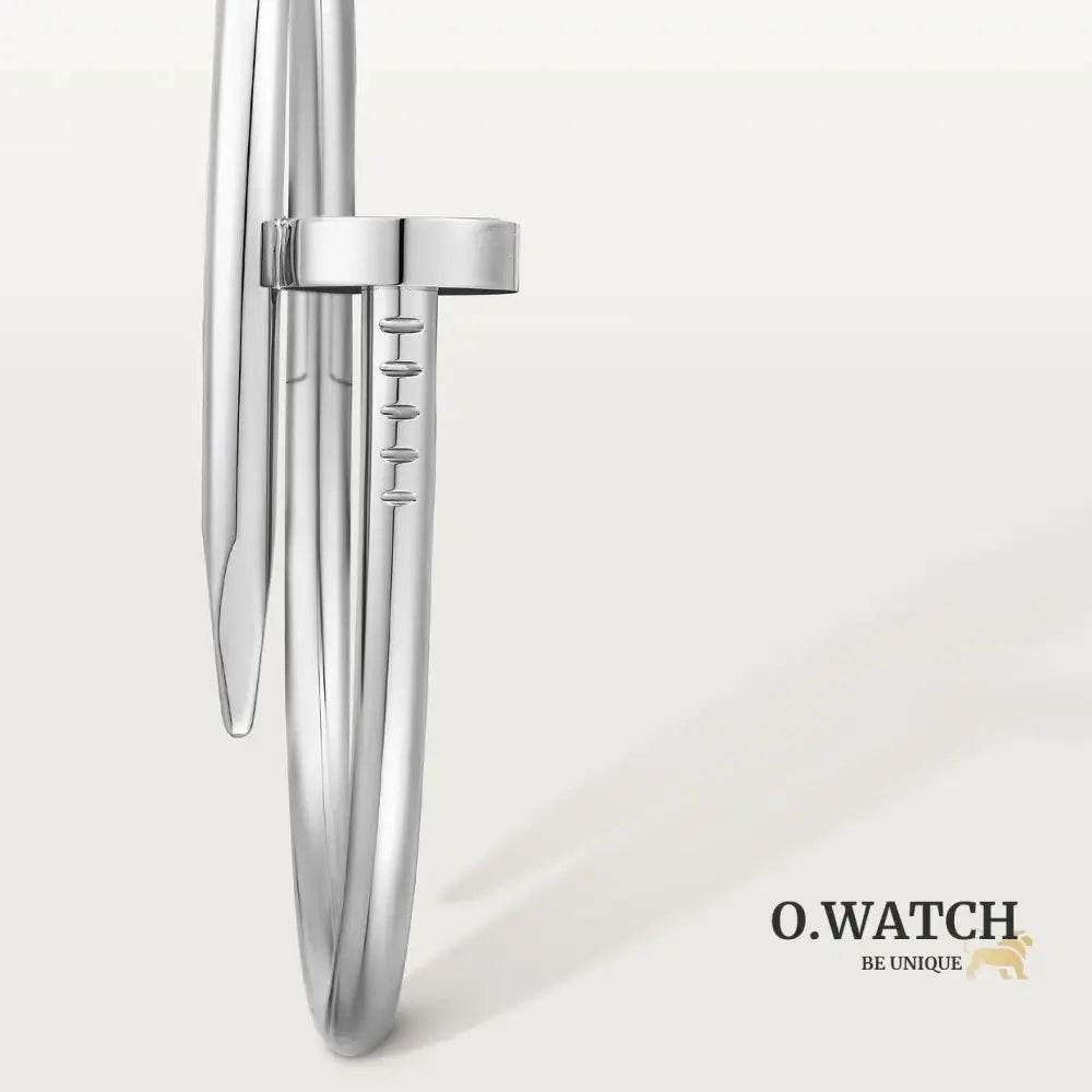 BRACELET CARTIER CLOU WHITE GOLD Bracelet Cartier