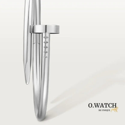 BRACELET CARTIER CLOU WHITE GOLD Bracelet Cartier