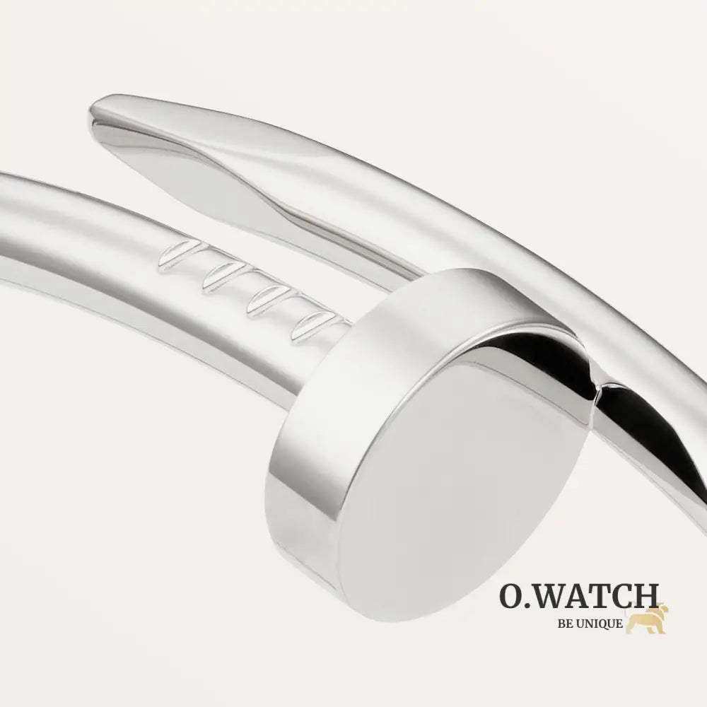 BRACELET CARTIER CLOU WHITE GOLD Bracelet Cartier