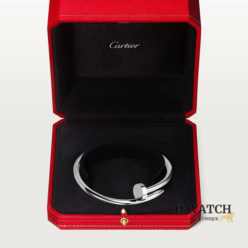 BRACELET CARTIER CLOU WHITE GOLD Bracelet Cartier