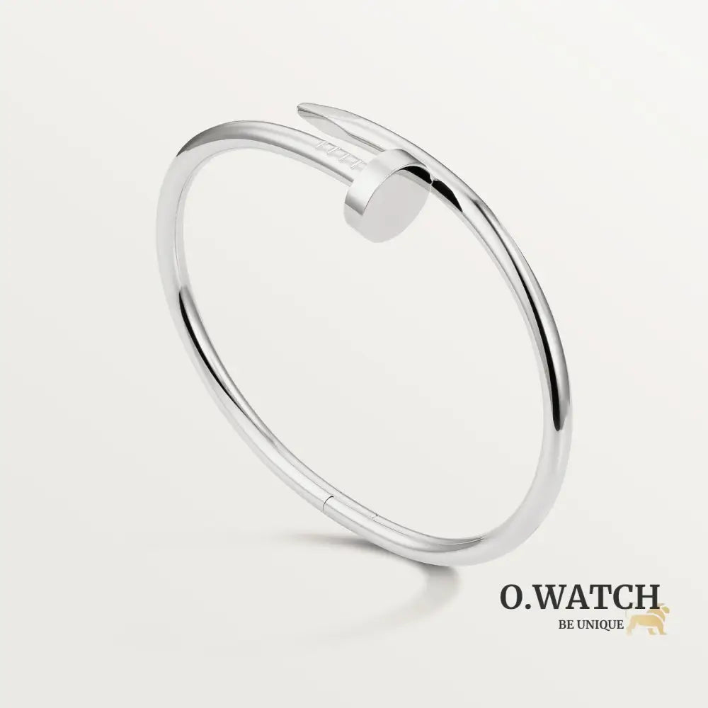 BRACELET CARTIER CLOU WHITE GOLD Bracelet Cartier