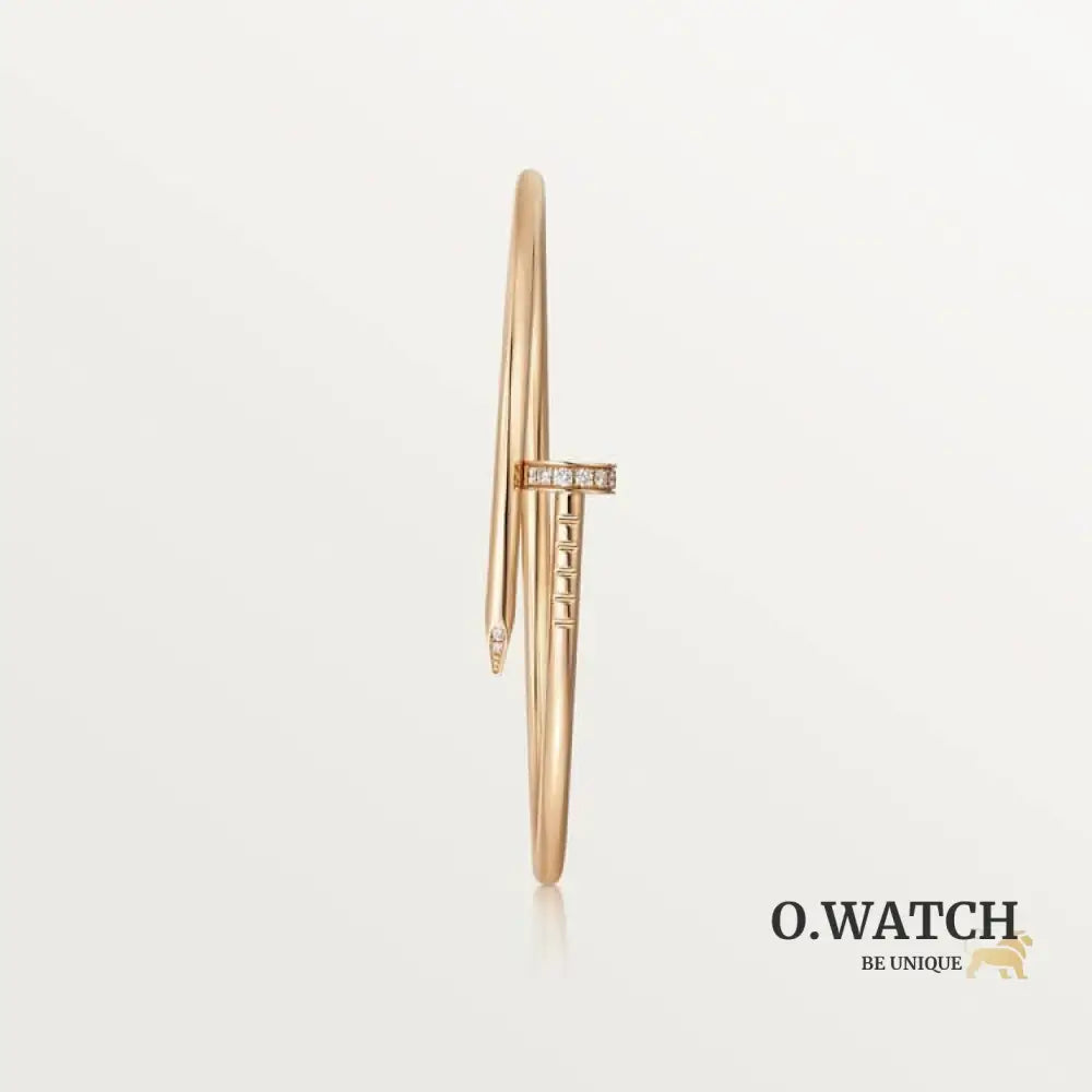 BRACELET CARTIER JUSTE UN CLOU PETIT MODÉLE DIAMANTS GOLD Bracelet Cartier