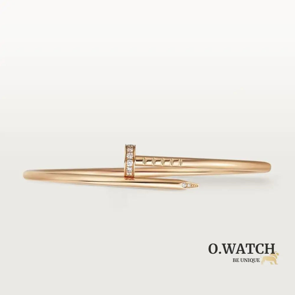 BRACELET CARTIER JUSTE UN CLOU PETIT MODÉLE DIAMANTS GOLD Bracelet Cartier