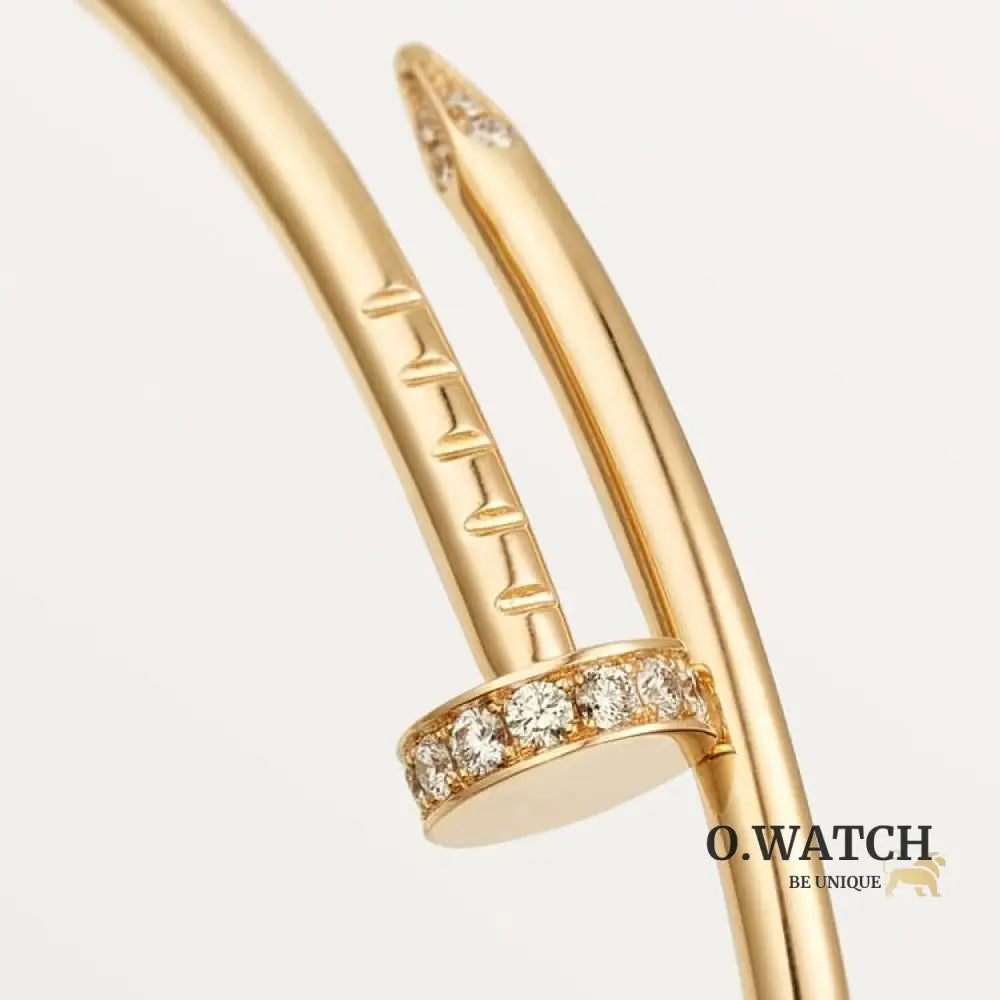 BRACELET CARTIER JUSTE UN CLOU PETIT MODÉLE DIAMANTS GOLD Bracelet Cartier