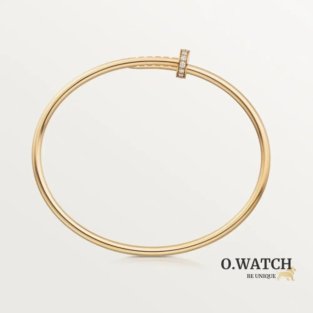 BRACELET CARTIER JUSTE UN CLOU PETIT MODÉLE DIAMANTS GOLD Bracelet Cartier