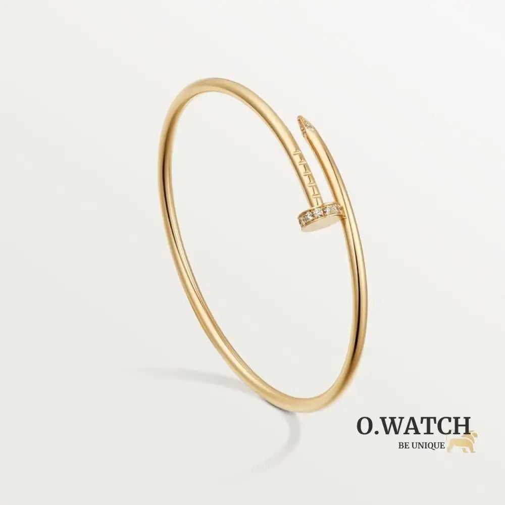 BRACELET CARTIER JUSTE UN CLOU PETIT MODÉLE DIAMANTS GOLD Bracelet Cartier