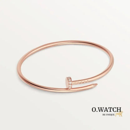 BRACELET CARTIER JUSTE UN CLOU PETIT MODÉLE DIAMANTS ROSE GOLD Bracelet Cartier