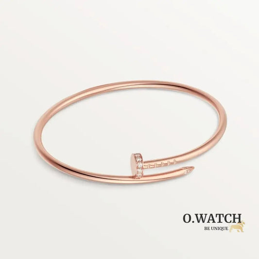 BRACELET CARTIER JUSTE UN CLOU PETIT MODÉLE DIAMANTS ROSE GOLD Bracelet Cartier