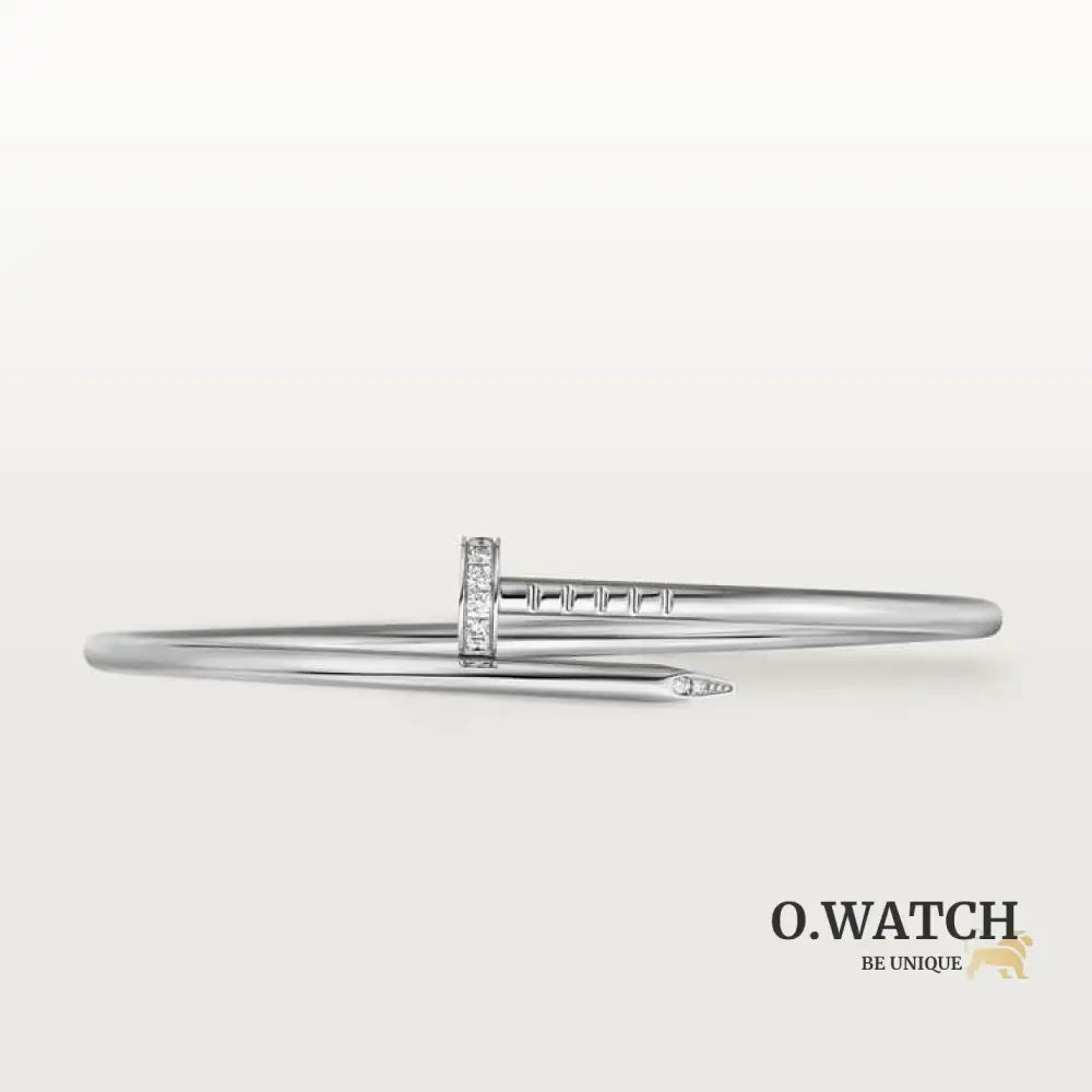 BRACELET CARTIER JUSTE UN CLOU PETIT MODÉLE DIAMANTS WHITE GOLD Bracelet Cartier