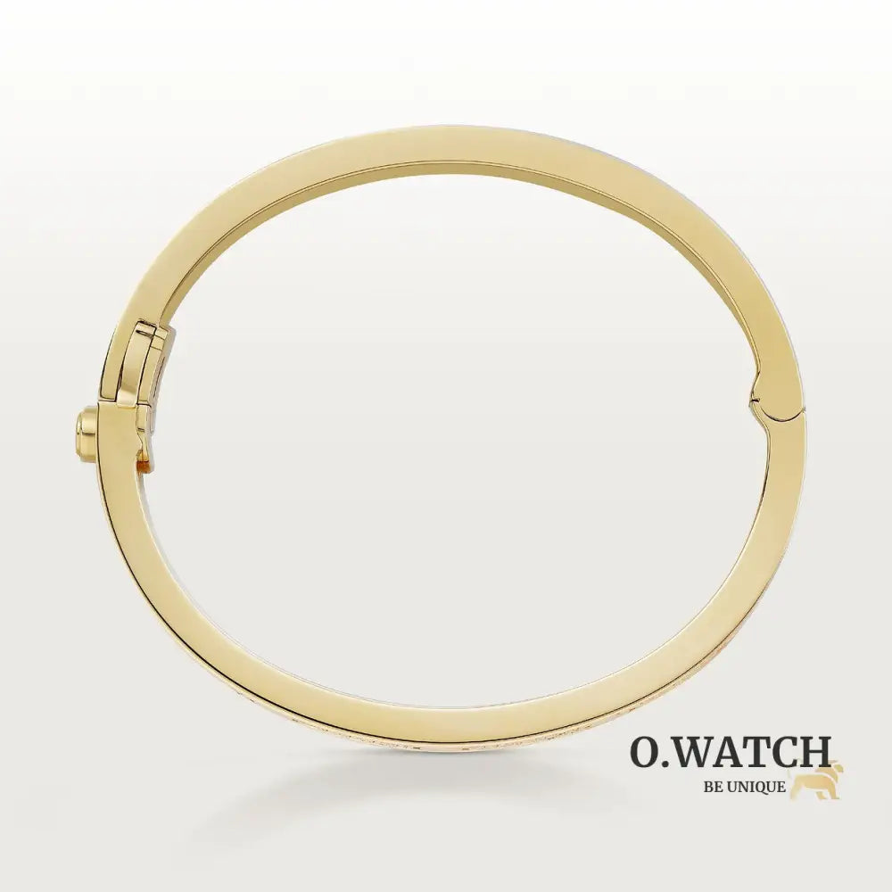 BRACELET CARTIER LOVE MODÉLE CLASSIQUE PAVÉ GOLD Bracelet Cartier