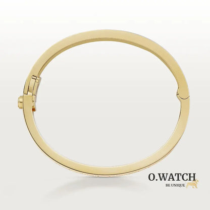BRACELET CARTIER LOVE MODÉLE CLASSIQUE PAVÉ GOLD Bracelet Cartier