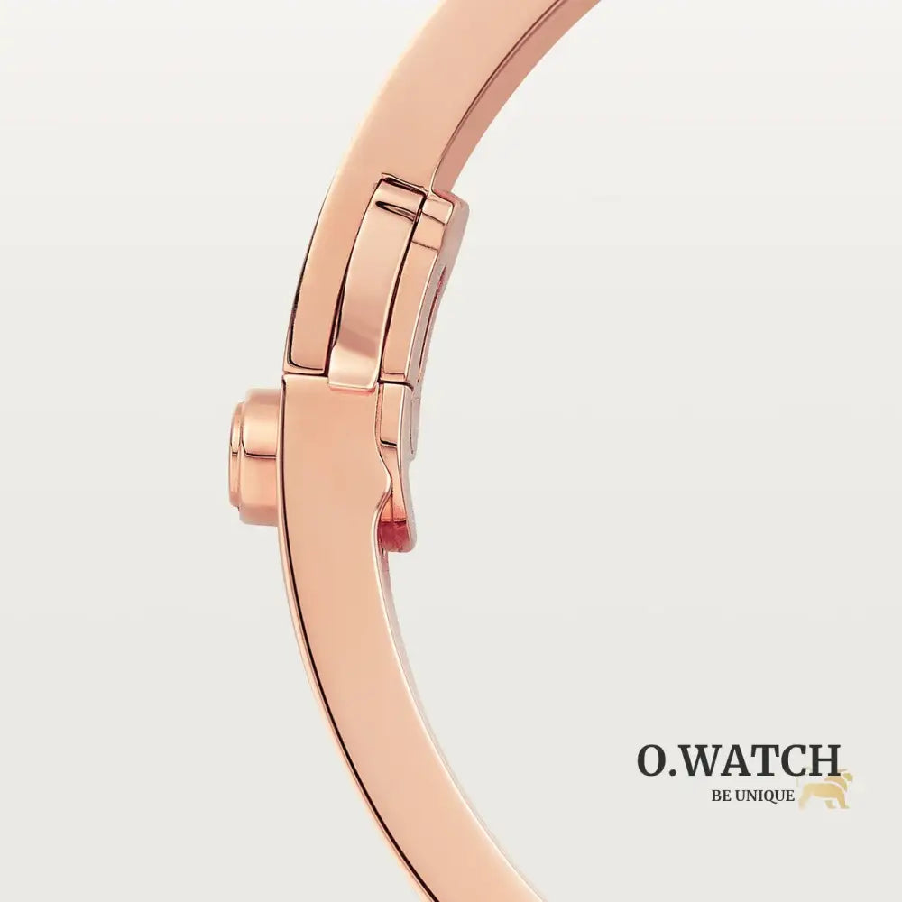 BRACELET CARTIER LOVE MODÉLE CLASSIQUE PAVÉ ROSE GOLD Bracelet Cartier