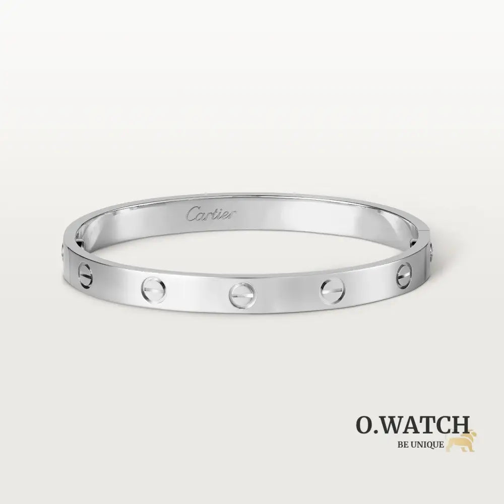BRACELET CARTIER LOVE WHITE GOLD Bracelet Cartier