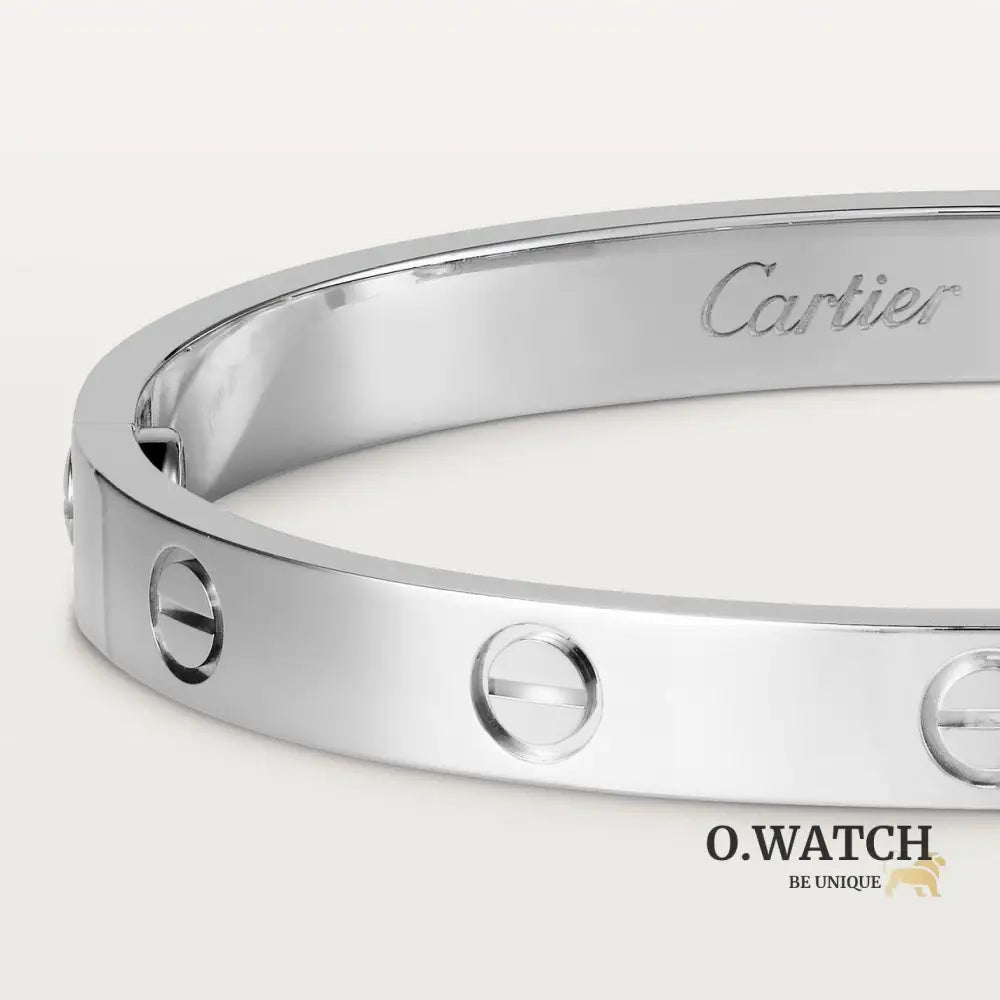 BRACELET CARTIER LOVE WHITE GOLD Bracelet Cartier