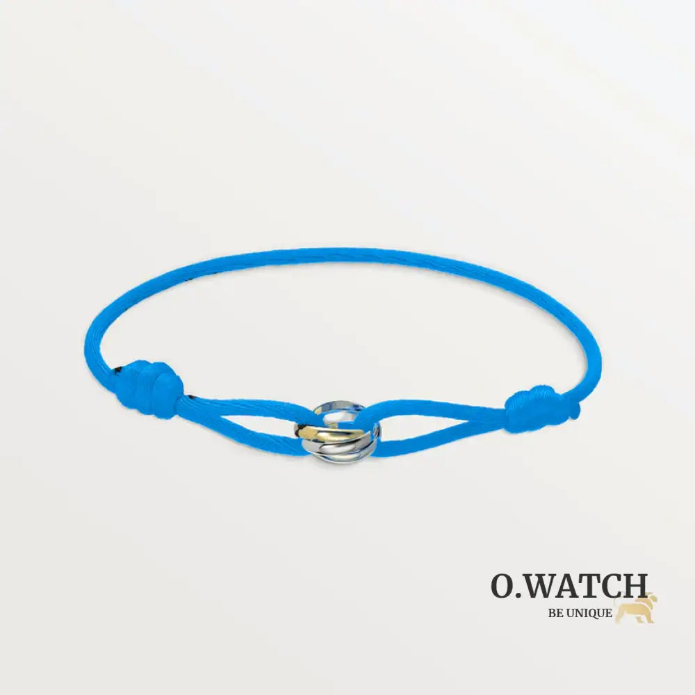 BRACELET CARTIER TRINITY CORDON BLEU CIEL