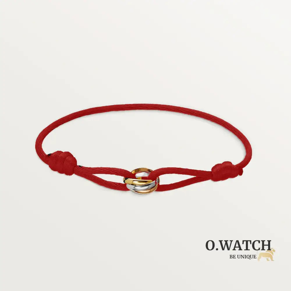 BRACELET CARTIER TRINITY CORDON ROUGE