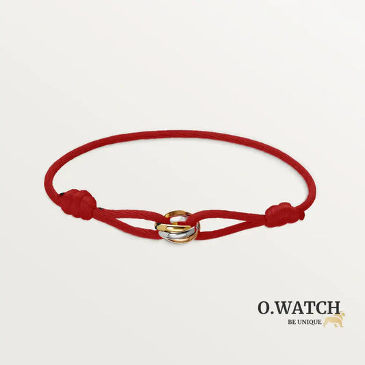 BRACELET CARTIER TRINITY CORDON ROUGE
