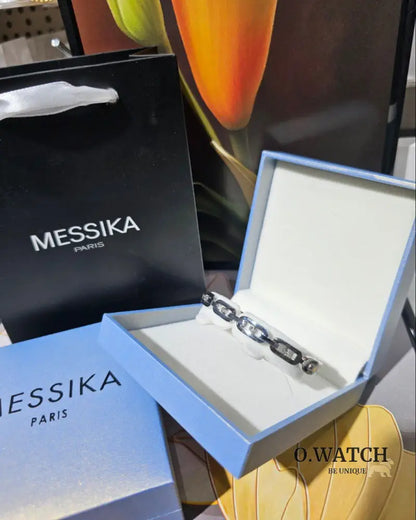 Bracelet de Luxe Pour Femme / F300610 silver bracelet femme