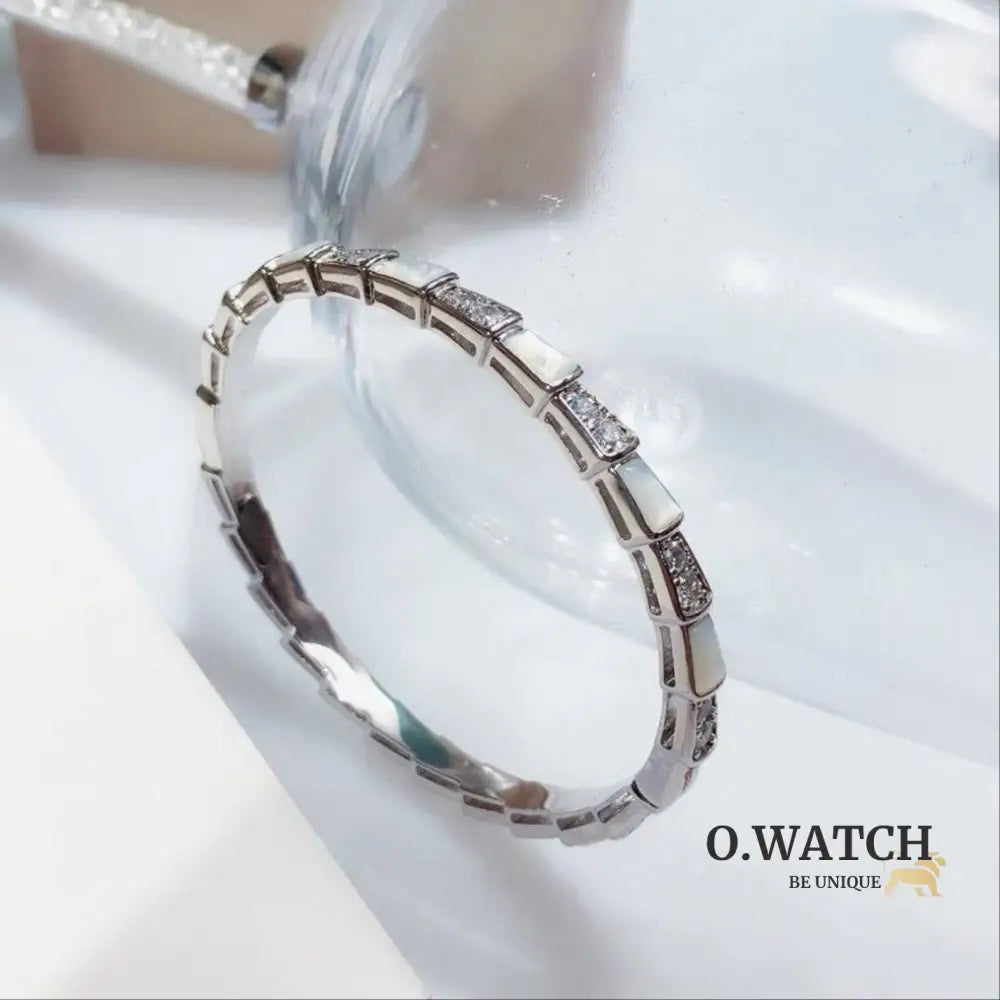 Bracelet de Luxe Pour Femme / F300710 silver bracelet femme