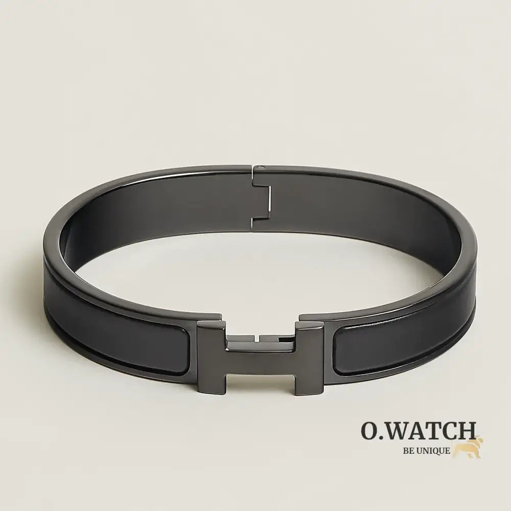 BRACELET HERMES CLIC H SO BLACK