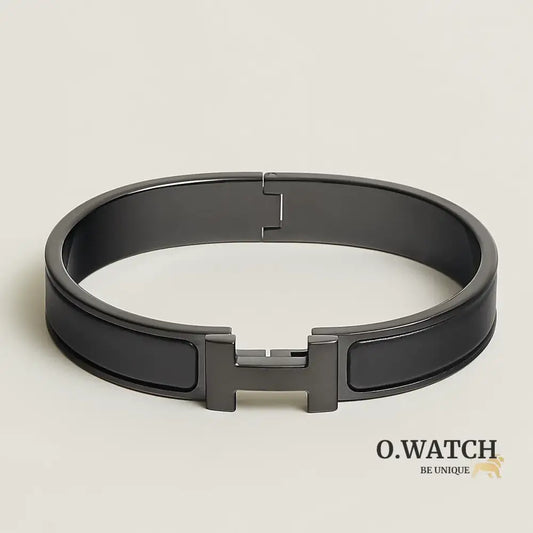 BRACELET HERMES CLIC H SO BLACK