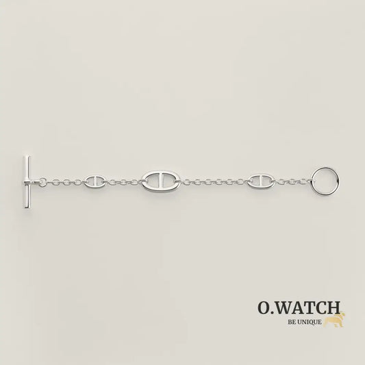 BRACELET HERMES FARANDOLE WHITE GOLD