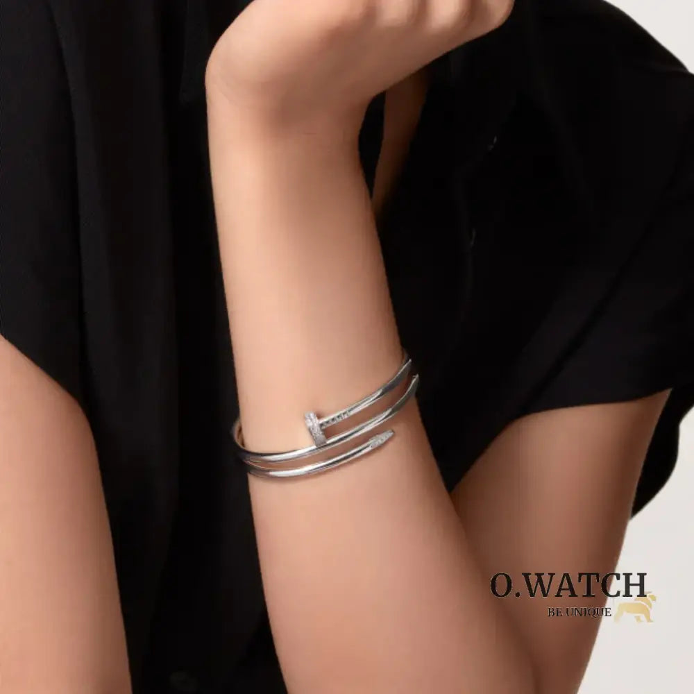 BRACELET LECLOU DOUBLE TOURS DIAMOND