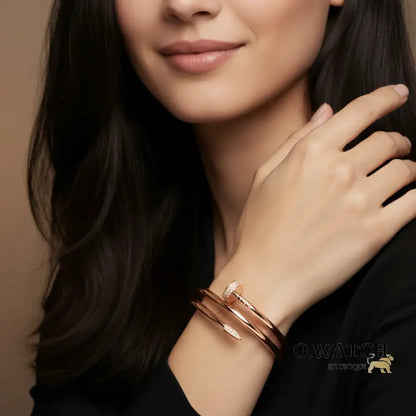 BRACELET LECLOU DOUBLE TOURS DIAMOND