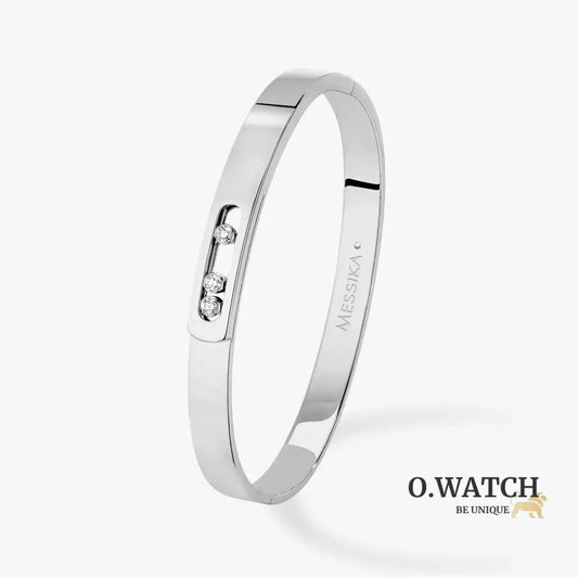 BRACELET MESSIKA BANGLE MOVE NOA WHITE GOLD Bracelet Messika