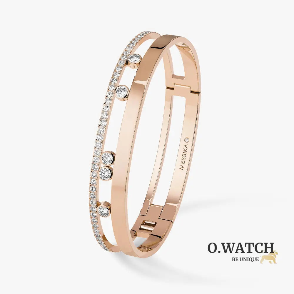 BRACELET MESSIKA BANGLE MOVE ROMANE GM ROSE GOLD Bracelet Messika