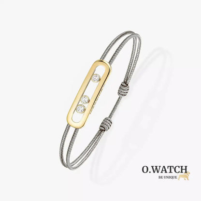BRACELET MESSIKA CORDE BLANCHE GOLD Bracelet Messika