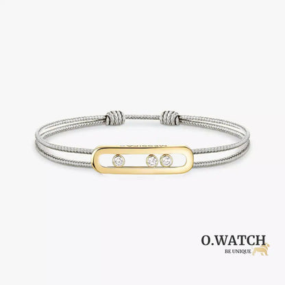 BRACELET MESSIKA CORDE BLANCHE GOLD Bracelet Messika