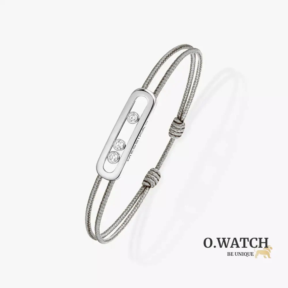 BRACELET MESSIKA CORDE BLANCHE WHITE GOLD Bracelet Messika
