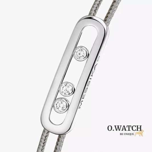 BRACELET MESSIKA CORDE BLANCHE WHITE GOLD Bracelet Messika