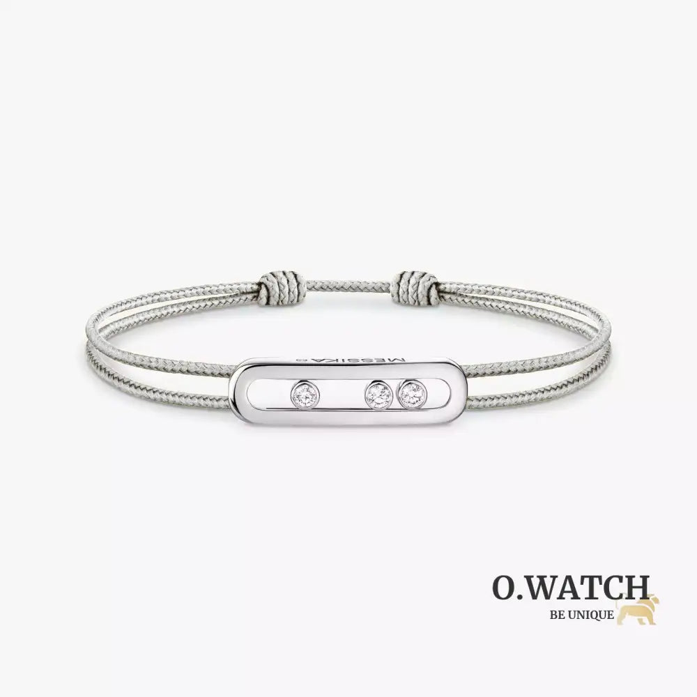 BRACELET MESSIKA CORDE BLANCHE WHITE GOLD Bracelet Messika