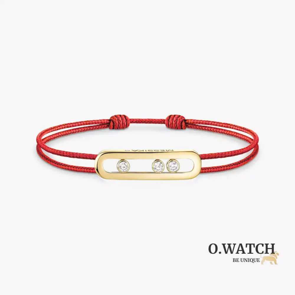 BRACELET MESSIKA CORDE ROUGE GOLD Bracelet Messika