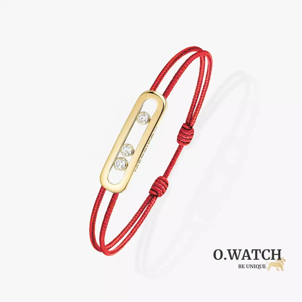BRACELET MESSIKA CORDE ROUGE GOLD Bracelet Messika