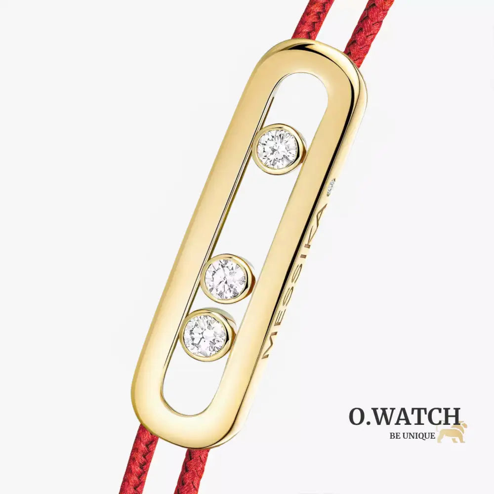 BRACELET MESSIKA CORDE ROUGE GOLD Bracelet Messika