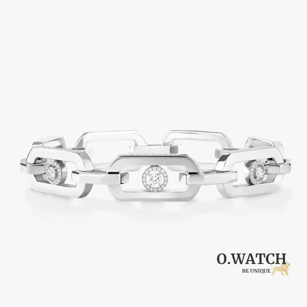 BRACELET MESSIKA SO MOVE WHITE GOLD Bracelet Messika