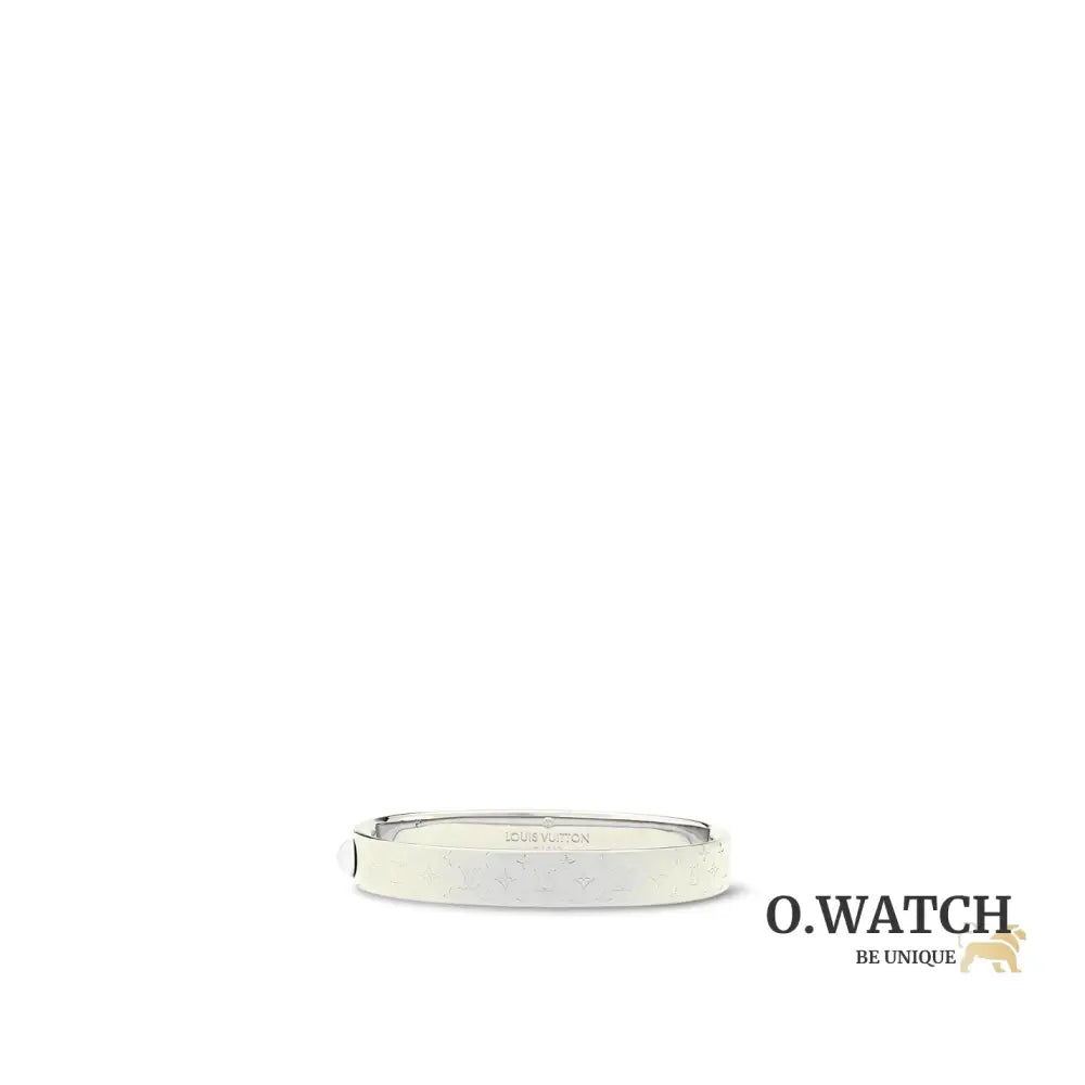 BRACELET MONCHETTE NANOGRAM WHITE GOLD