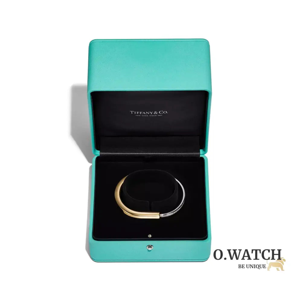 BRACELET TIFFANY & CO LOCK PERLEE GOLD