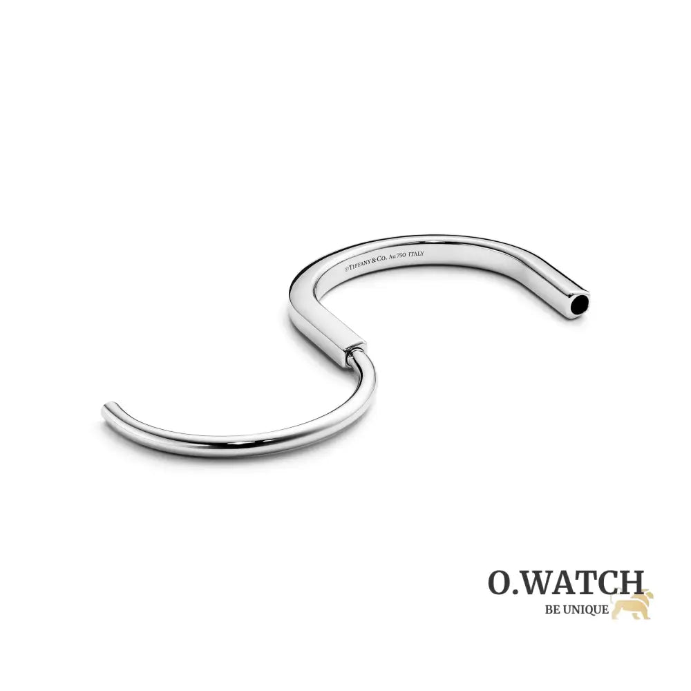 BRACELET TIFFANY & CO LOCK WHITE GOLD