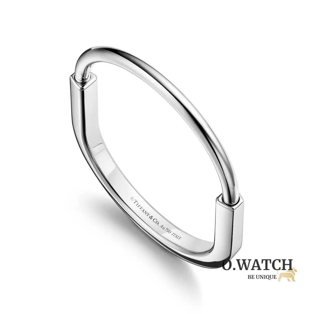 BRACELET TIFFANY & CO LOCK WHITE GOLD