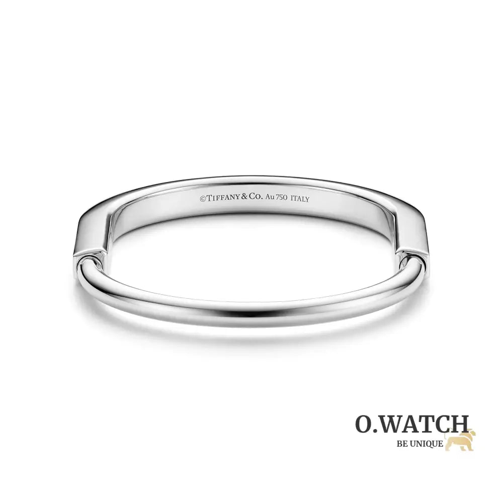 BRACELET TIFFANY & CO LOCK WHITE GOLD