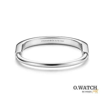 BRACELET TIFFANY & CO LOCK WHITE GOLD
