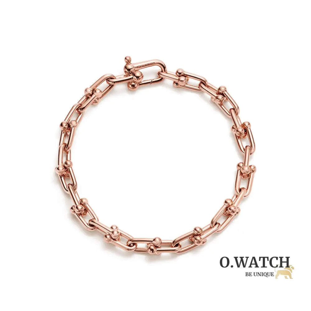 BRACELET TIFFANY & CO SMALL LINK ROSE-GOLD