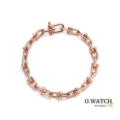 BRACELET TIFFANY & CO SMALL LINK ROSE-GOLD